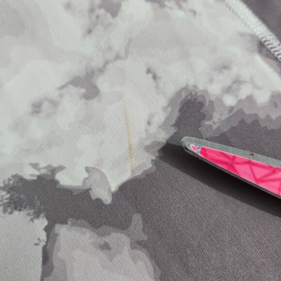 Simms Solarflex Grey Cloud Camo Mens Fishing Shirt Sz 2XL UPF50 Outdoors Sporty - Picture 12 of 13